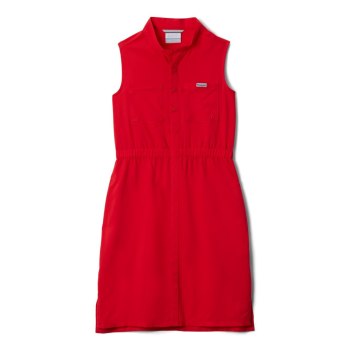 Columbia Jurken Meisjes, PFG Tamiami Sleeveless Rood, 02GMVEQTD